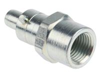 776-8340 RS PRO Steel Female Pneumatic Quick Connect Coupling, Rp 1/4 Female Threaded