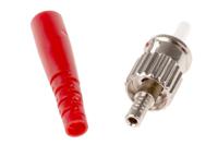 156-257 RS PRO, ST, PC Multimode Simplex Fibre Optic Connector 127μm Fibre Size, 0.3dB Insertion Loss
