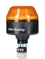 855pb-b24le522 Allen Bradley 855P Series Amber Multiple Effect Beacon, 24 V ac/dc, Panel Mount, LED Bulb