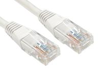 240-6335 RS PRO, 10m Cat6, White RJ45 to Male RJ45 Male, U/UTP Unshielded, Terminated PVC Sheath