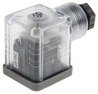 896-2063 RS PRO 2P+E DIN 43650 A, Female Solenoid Connector with Indicator Light, 230 V ac Voltage