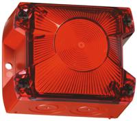 21510105000 Pfannenberg PY X-S-05 Series Red Flashing Beacon, 230 V ac, Panel Mount, Xenon Bulb