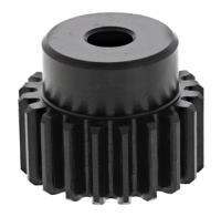 521-6446 RS PRO Steel 20 Teeth Spur Gear, 1.5 Module, 8mm Bore Diam, 30mm Pitch Diam, 24mm Hub Diam