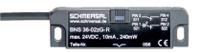 bns36-02z-r Schmersal BNS 36 Series Flush Magnetic Non-Contact Safety Switch, Reinforced Thermoplastic Housing, 2, Cable