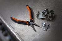 2421-g-140 Bahco 2421G Flat Nose Pliers, 140 mm Overall, Straight Tip, 37mm Jaw