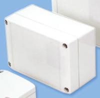 220122000 ROLEC Technobox Series Grey ABS Enclosure, IP66, Grey Lid, 201 x 121 x 80mm