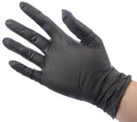 93250080 Ansell 93-250 Grey Powder-Free Nitrile Disposable Gloves, Size 7.5-8, Medium, 100 per Pack