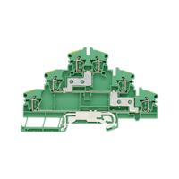 1131740000 Weidmüller  Green, 2.5mm², 3-Level, Clamp Termination