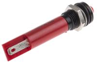 212-430 RS PRO Red Panel Mount Indicator, 12V, 8mm Mounting Hole Size, Solder Tab Termination, IP67