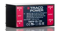 tmpw-25-124 TRACOPOWER Switching Power Supply, TMPW 25-124, 24V dc, 1.04mA, 25W, Dual Output, 90 → 305V ac Input Voltage