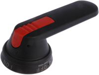 ohb125j12-1sca022381r1560 ABB Black Rotary Handle