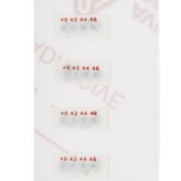 552-618 RS PRO Non-Reversible Temperature Sensitive Label, 40°C to 88°C, 4 Levels