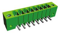 284539-8 TE Connectivity, 3.5mm Pitch, Buchanan, 8 Way, , Pluggable Terminal Block, Header, Panel Mount, Solder Termination,