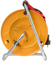 1233141 brennenstuhl 40m 4 Socket Type E - French Cable Reel Open Reel, 230 V, IP44