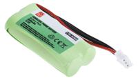 176-9368 RS PRO 2.4V NiMH Rechargeable Battery Pack, 600mAh - Pack of 1