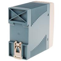 dra-60-24 MEAN WELL DRA Switched Mode DIN Rail Power Supply, 90 → 264 V ac / 120 →370V dc ac, dc Input, 24V dc dc