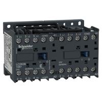 lc2k1210b7 Schneider Electric TeSys K LC2K Reversing Contactor, 24 V ac Coil, 3-Pole, 12 A, 5.5 kW, 3NO, 690 V ac
