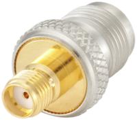 56k132-k00l5 Rosenberger Straight 50Ω RF Adapter TNC Socket to SMA Socket 10GHz