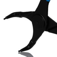 8000-j-31 Gedore 8000 Circlip Pliers, 214 mm Overall, Bent Tip, 50mm Jaw