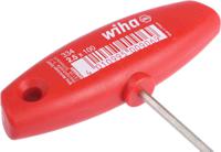 00906 Wiha T Shape Metric Hex Key, 2.5mm