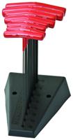15389 Bondhus 8 piece T Shape Metric Hex Key Set, 2/ 2.5/ 3/ 4/ 5/ 6/ 8/ 10mm