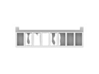 1375820-8 TE Connectivity Socket Connector Housing, 1 Row