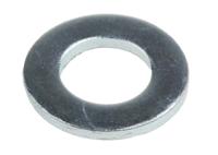 527-640 RS PRO Bright Zinc Plated Steel Plain Form A Washers, M10, DIN 125A