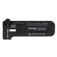 40028 Jokari ESD-PLUS Series Wire Stripper, 0.25mm Min, 0.8mm Max