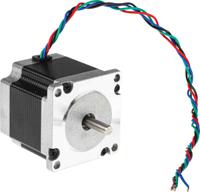 535-0439 RS PRO Hybrid, Permanent Magnet Stepper Motor, 1.26Nm Torque, 2.5 V, 1.8°, 56.4 x 56.4mm Frame, 6.35mm Shaft