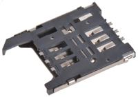 693012040811 Wurth Elektronik, 693012 6 Way Right Angle Mini Memory Card Connector With Solder Termination