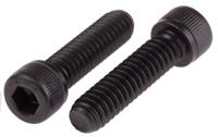 292-108 RS PRO Black, Self-Colour Steel Hex Socket Cap Screw, ANSI B18.3 1936-1960, 1/4in x 1in