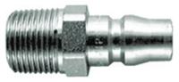 103155152 CEJN Steel Male Pneumatic Quick Connect Coupling, R 1/4 Male Threaded