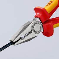 03-06-200 Knipex Combination Pliers, 200 mm Overall, Straight Tip, VDE/1000V
