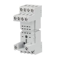 1svr405651r3000-cr-m4ss ABB CR-M DIN Rail Relay Socket, for use with CR-M Interface Relay