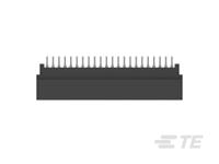 5530843-4 TE Connectivity Vertical Female Edge Connector, PCB Mount, 44-Contacts, 2.54mm Pitch, 2-Row, Solder Termination