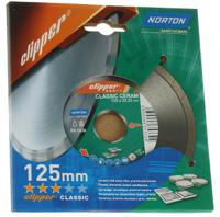 70184626826 Norton Ceramic Cutting Disc, 125mm x 1.2mm Thick, 1 in pack