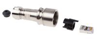 pxm6034b Bulgin Buccaneer Series Male RJ45 Connector, Cable Mount, Cat5e, STP Shield Straight 8P8C -Way