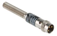 iy5036 ifm electronic Inductive Threaded Barrel Proximity Sensor, M5, 0.8 mm Detection, PNP NO, 10 → 36 V dc