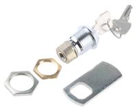 f6e-03-2-405e Euro-Locks a Lowe & Fletcher group Company Camlock, 19mm Panel-to-Tongue, 20.1 x 17.6mm Cutout, Key Unlock