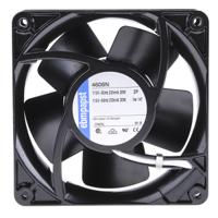4606n ebm-papst 4000 N Series Axial Fan, 115 V ac, AC Operation, 180m³/h, 20W, IP20, 119 x 119 x 38mm