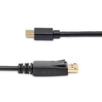 mdp2dpmm6 StarTech.com Male Mini DisplayPort to Male DisplayPort, PVC  Cable, 4K @ 60 Hz, 1.8m