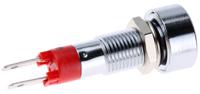 smld08014 Signal Construct Red Panel Mount Indicator, 24 → 28V, 8mm Mounting Hole Size