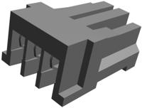 172052-3 TE Connectivity 3-Way IDC Connector Socket for Cable Mount, 1-Row