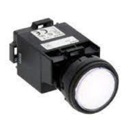 hw1p-2q4pw Idec, HW Series, Panel Mount White LED Pilot Light, 22.4mm Cutout, IP20, IP65, Dome, 24V ac/dc