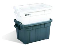 fg9s3100gray Rubbermaid Commercial Products 75L Storage Box, 38.4cm x 44.1cm x 70.7cm