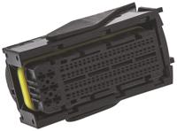 284743-1 TE Connectivity, Micro Quadlok System Automotive Connector Socket Black, Brown Cable Mount 94 Way