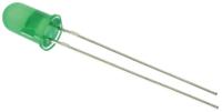 hlmp-3507 Broadcom2.1 V Green LED 5mm Through Hole, HLMP-3507