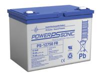 ps-12750-m6-fr Power Sonic 12V M6 Sealed Lead Acid Battery, 78Ah
