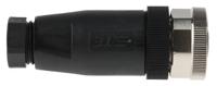 t4110001051-000 TE Connectivity Circular Connector, 5 Contacts, Cable, M12 Connector, Socket, Female, IP67, T411 Series