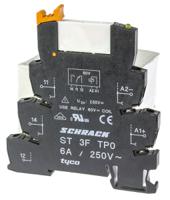 st3p3tp0-3-1416100-4 TE Connectivity SNR Series Interface Relay, DIN Rail Mount, 230V ac Coil, SPDT, 1-Pole